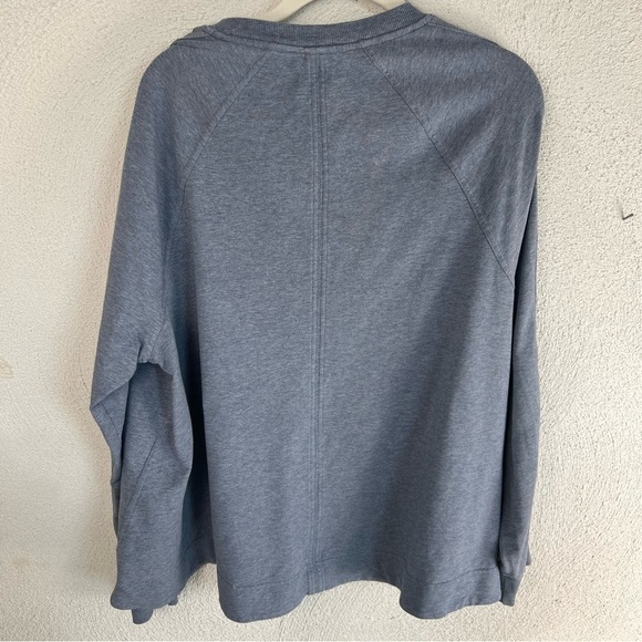 Athleta Farallon Heathered Scoop Neck Long Sleeve Women’s Sweater - DRAFT - Picture 5 of 7